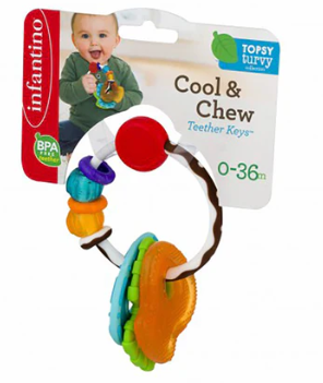 Infantino Teether Keys Cool & Chew