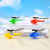 Pull Line Helicopter Toys for Kids Pull Rope Helicopter Flying Toy Outdoor Flying Toys Gift