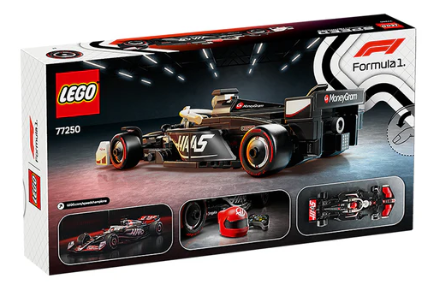 Lego Speed Champions 77250 MoneyGram Haas F1® Team VF-24 Race Car 2025 242pcs Building Blocks