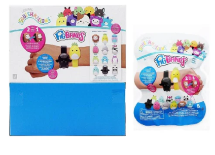 Squishmallows Series 1 2 Packs 2in1 Mystery Fig Bands