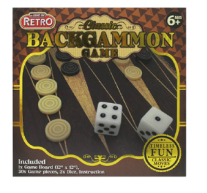 Classic Backgammon Board Game