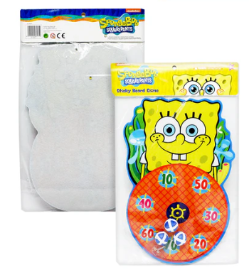 SpongeBob SquarePants Velcro Target Sticky Board Game