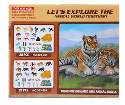 Tiger Head Multi-Functional Storage Box