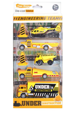 Container Truck Engineering Team Die-cast