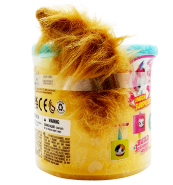 Happy Line QT Kitties Ginger Dark Brown Plush