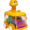Orange Press And Go Gear Car With Light