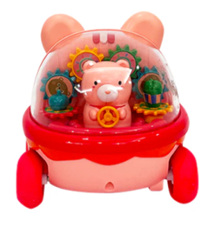 Press And Go Gear Car With Light